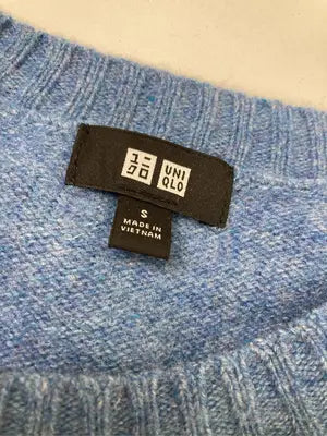 UNIQLO/ユニクロ/ニット/セーター/トップス/ブルー/S