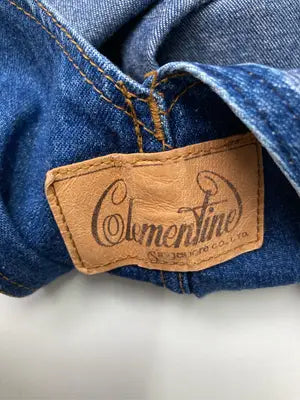 Clementine/サロペット/オーバーオール/オールインワン・サロペット/ブルー/W63+18  H91   L102