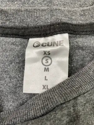 CUNE/キューン/Tシャツ/カットソー/トップス/グレー/S