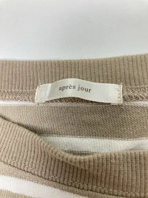 apres jour/アプレジュール/Tシャツ/カットソー/トップス/ブラウン/F