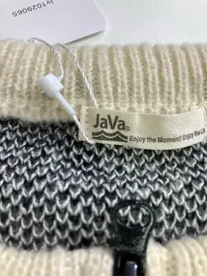 JaVa/ジャバ/ニット/セーター/トップス/アイボリー/M