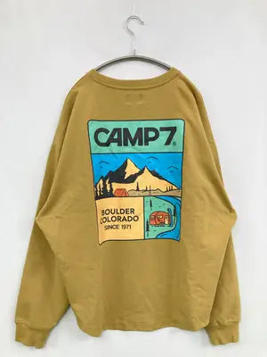 CAMP7/キャンプセブン/スウェット/トップス/イエロー/M