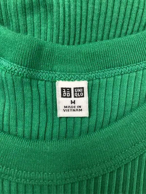 UNIQLO/ユニクロ/タンクトップ/トップス/グリーン/M