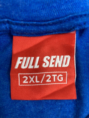 FULL SEND/Tシャツ/カットソー/トップス/ブルー/2XL