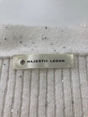 MAJESTIC LEGON/マジェスティックレゴン/カーディガン/ボレロ/トップス/ホワイト/M