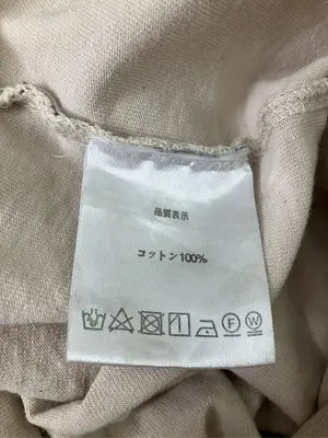 Tシャツ/カットソー/トップス/ベージュ