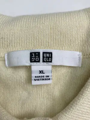 UNIQLO/ユニクロ/ニット/セーター/トップス/イエロー/XL