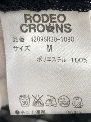 RCWB/ワンピース/ワンピース/ドレス/ブラック/M