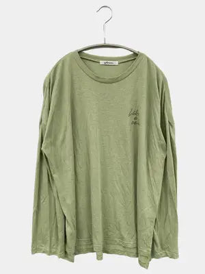 gleam/グリーム/Tシャツ/カットソー/トップス/カーキ/M