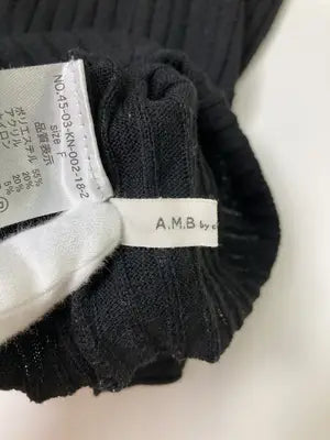 A.M.B by cambre de charme/ニット/セーター/トップス/ブラック/F