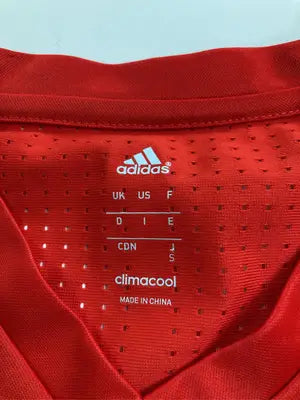 adidas/アディダス/Tシャツ/カットソー/トップス/レッド/S