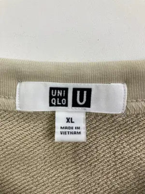 UNIQLO/ユニクロ/スウェット/トップス/ベージュ/XL