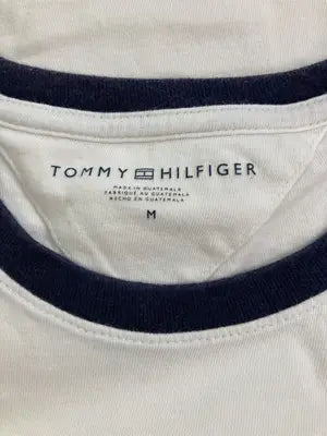 TOMMY HILFIGER/トミーヒルフィガー/Tシャツ/カットソー/トップス/ホワイト/M