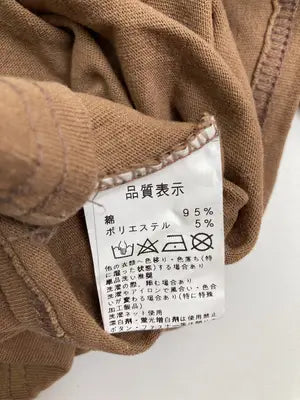 Tシャツ/カットソー/トップス/ブラウン/FREE