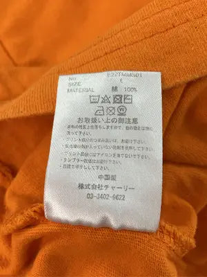 ELECTRIC/Tシャツ/カットソー/トップス/オレンジ/L
