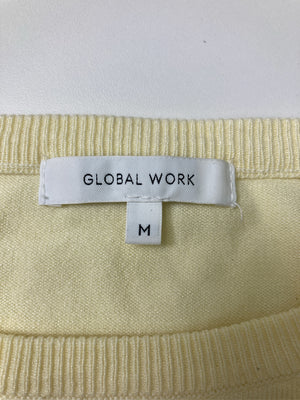 GLOBAL WORK/グローバルワーク/ニット/セーター/トップス/イエロー/M