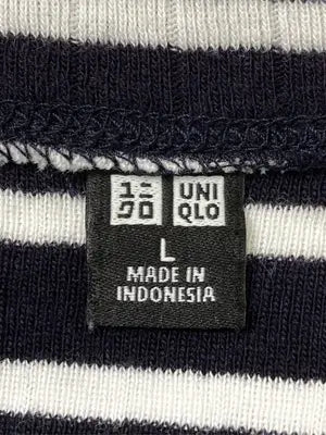 UNIQLO/ユニクロ/Tシャツ/カットソー/トップス/ネイビー/L