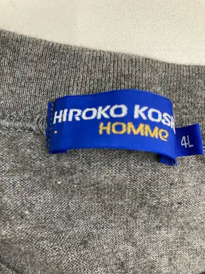 HIROKO KOSHINO/ヒロココシノ/Tシャツ/カットソー/トップス/グレー/4L
