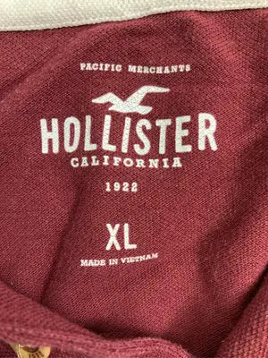 HOLLISTER/ホリスター/ポロシャツ/トップス/レッド/XL