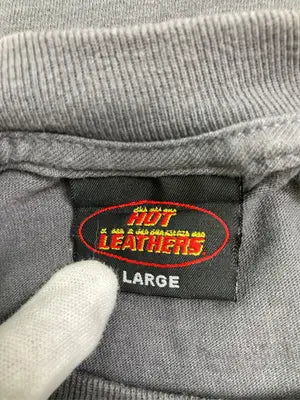 HOT LEATHERS/Tシャツ/カットソー/トップス/ブラック/LARGE