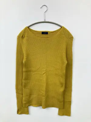 SHIPS/シップス/ニット/セーター/トップス/イエロー