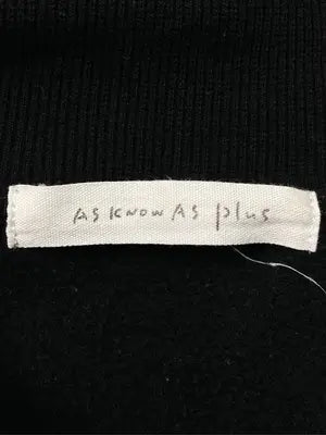 As know as plus/アズノゥアズプラス/スウェット/トップス/ブラック/F
