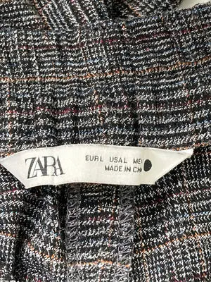 ZARA/ザラ/スラックス/パンツ/グレー/L
