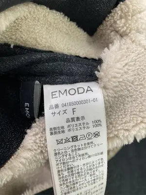 EMODA/エモダ/ムートンコート/ジャケット/アウター/ベージュ/F