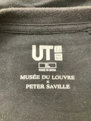 UNIQLO/ユニクロ/Tシャツ/カットソー/トップス/ブラック/XL