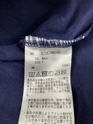 earth/アース/Tシャツ/カットソー/トップス/ブルー/F