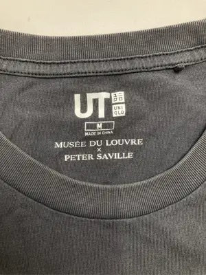 UNIQLO/ユニクロ/Tシャツ/カットソー/トップス/グレー/M