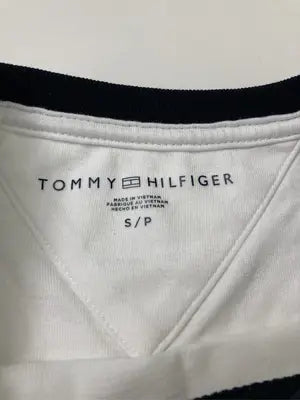 TOMMY HILFIGER/トミーヒルフィガー/Tシャツ/カットソー/トップス/ホワイト/S