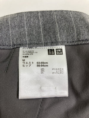 UNIQLO/ユニクロ/スラックス/パンツ/グレー/M