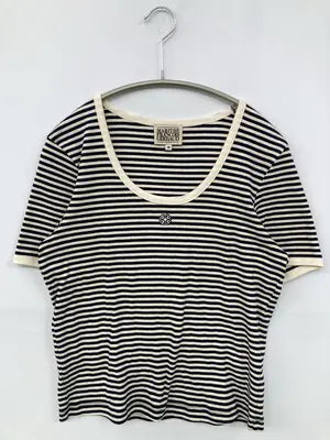 MARITHE FRANCOIS GIRBAUD/マリテフランソワジルボー/Tシャツ/カットソー/トップス/ネイビー/M