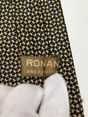 RONAN/ネクタイ/ファッション雑貨/ブラック