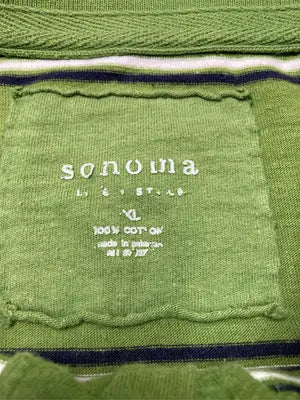 SONOMA/ソノマ/ポロシャツ/トップス/グリーン/XL