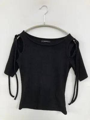 EMODA/エモダ/Tシャツ/カットソー/トップス/ブラック/F