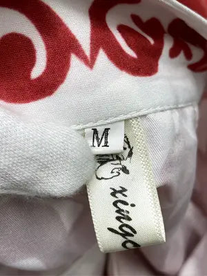 xingchenleaiyi/シャツワンピース/ワンピース/ドレス/レッド/M