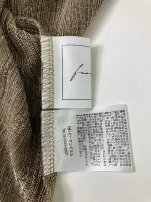 その他トップス/トップス/ブラウン/M