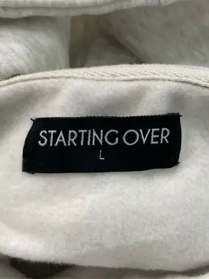STARTING OVER/パーカー/トップス/グレー/L