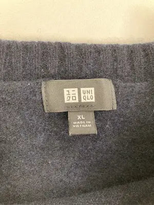 UNIQLO/ユニクロ/ニット/セーター/トップス/ネイビー/XL