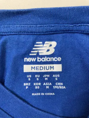 New Balance/ニューバランス/Tシャツ/カットソー/トップス/ブルー/M