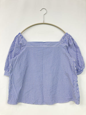 2PINK/ツーピンク/シャツ/ブラウス/トップス/ブルー/L