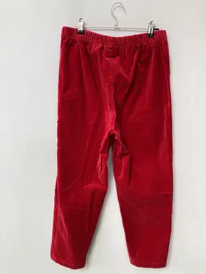 DENIM&CO/デニムアンドコー/その他パンツ/パンツ/レッド/MEDIUM