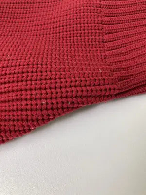 THE SHOP TK/ザショップティーケー/ニット/セーター/トップス/レッド/M