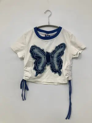 GEESAS/Tシャツ/カットソー/トップス/ホワイト/M