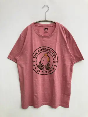 UNIQLO UT/ユニクロユーティー/Tシャツ/カットソー/トップス/ピンク/L