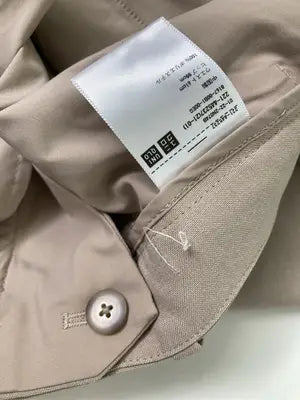 UNIQLO/ユニクロ/スラックス/パンツ/ベージュ/ウエスト61cm  ヒップ88cm