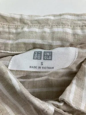 UNIQLO/ユニクロ/シャツ/ブラウス/トップス/イエロー/S