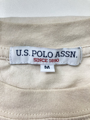 U.S. POLO ASSN./ユーエスポロアッスン/Tシャツ/カットソー/トップス/ベージュ/M